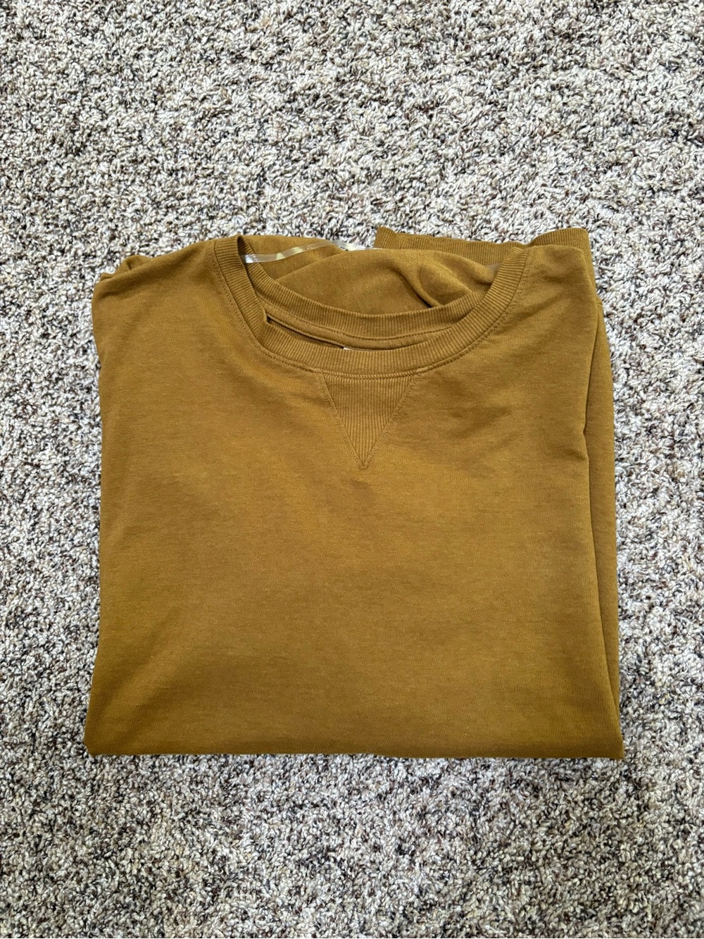 Ava & Viv Women’s Crewneck Top in Mustard